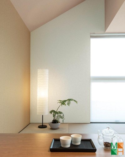  Giấy dán tường Nhật Bản nhập khẩu đơn sắc P067_01_6120_6121_6327